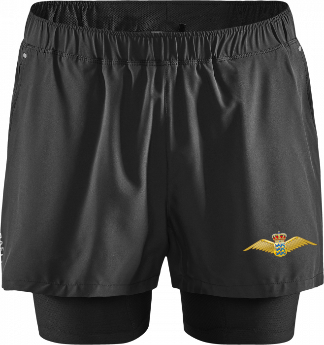 Craft - Flost 2-In-1 Shorts Men - Schwarz